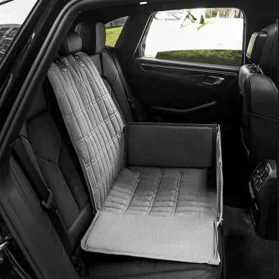 Hamac pliable - PetSeatCover™ - Gris - Chien dynamic