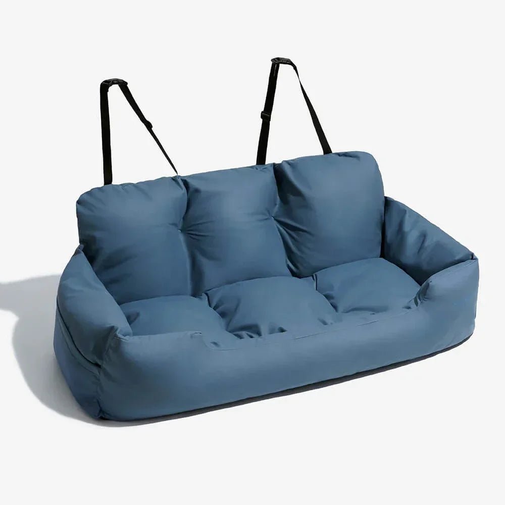 SIEGE AUTO POUR CHIEN - CarrierTravelDog™ - Bleu - Chien dynamic