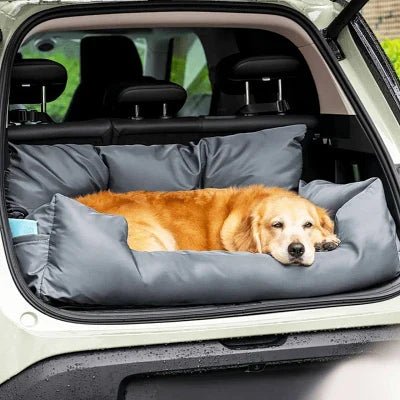 SIEGE AUTO POUR CHIEN - CarrierTravelDog™ - Gris - Chien dynamic