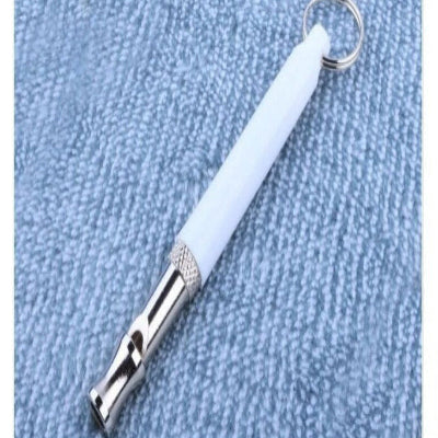  avec metal leger sifflet ultrason pour chien blanc