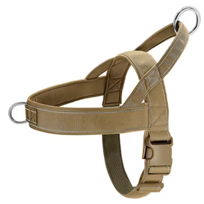 beige sable confort optimal harnais chien anti traction