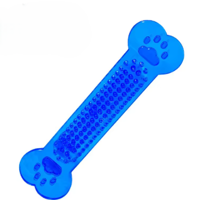 bleu forme os jouet chien indestructible dentition
