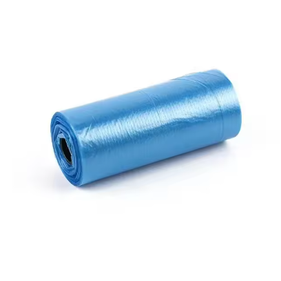 bleu rouleau sac a crotte