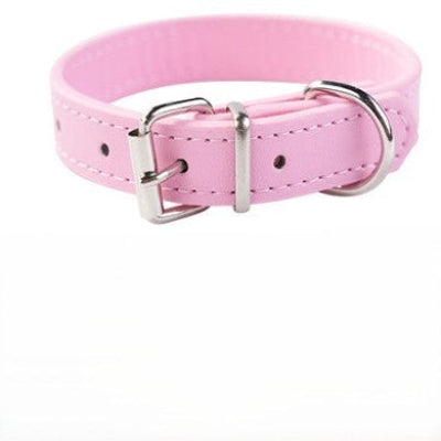 collier pour chien rose