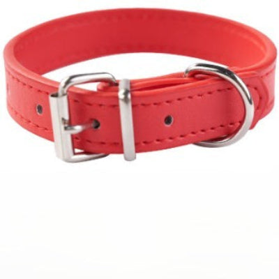 collier pour chien rouge