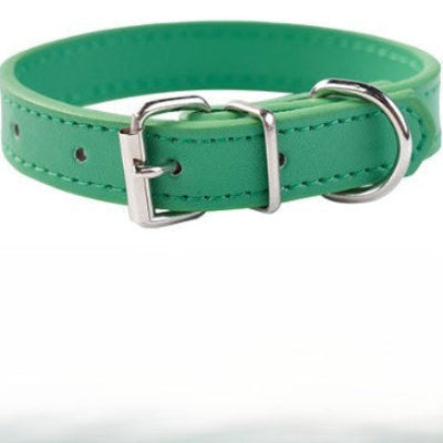 collier pour chien vert 