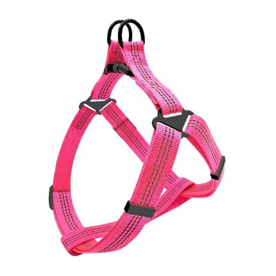 confort optimal pour chien avec harnais en Y rose