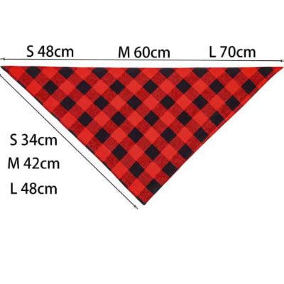 differents mesures bandana chien s m l 