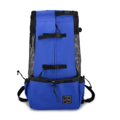 elegant sac a dos pour chien bleu