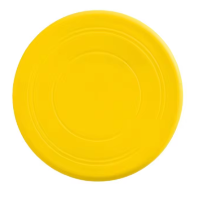 exercice dynamique jouet chien frisbee jaune durable