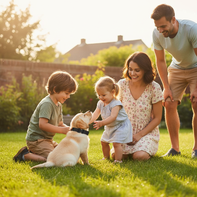 famille jardin labrador collier tactique chien doublure rembourree