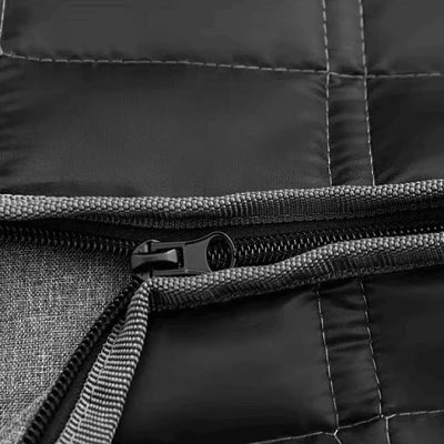 Hamac pliable - PetSeatCover™ - Gris - Chien dynamic