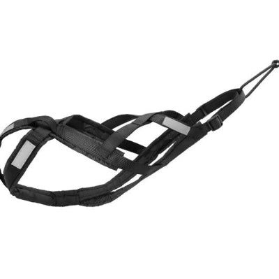 harnais de traction pour chien noir