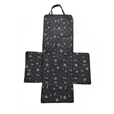 impermeable protection chien voiture hamac noir deplie