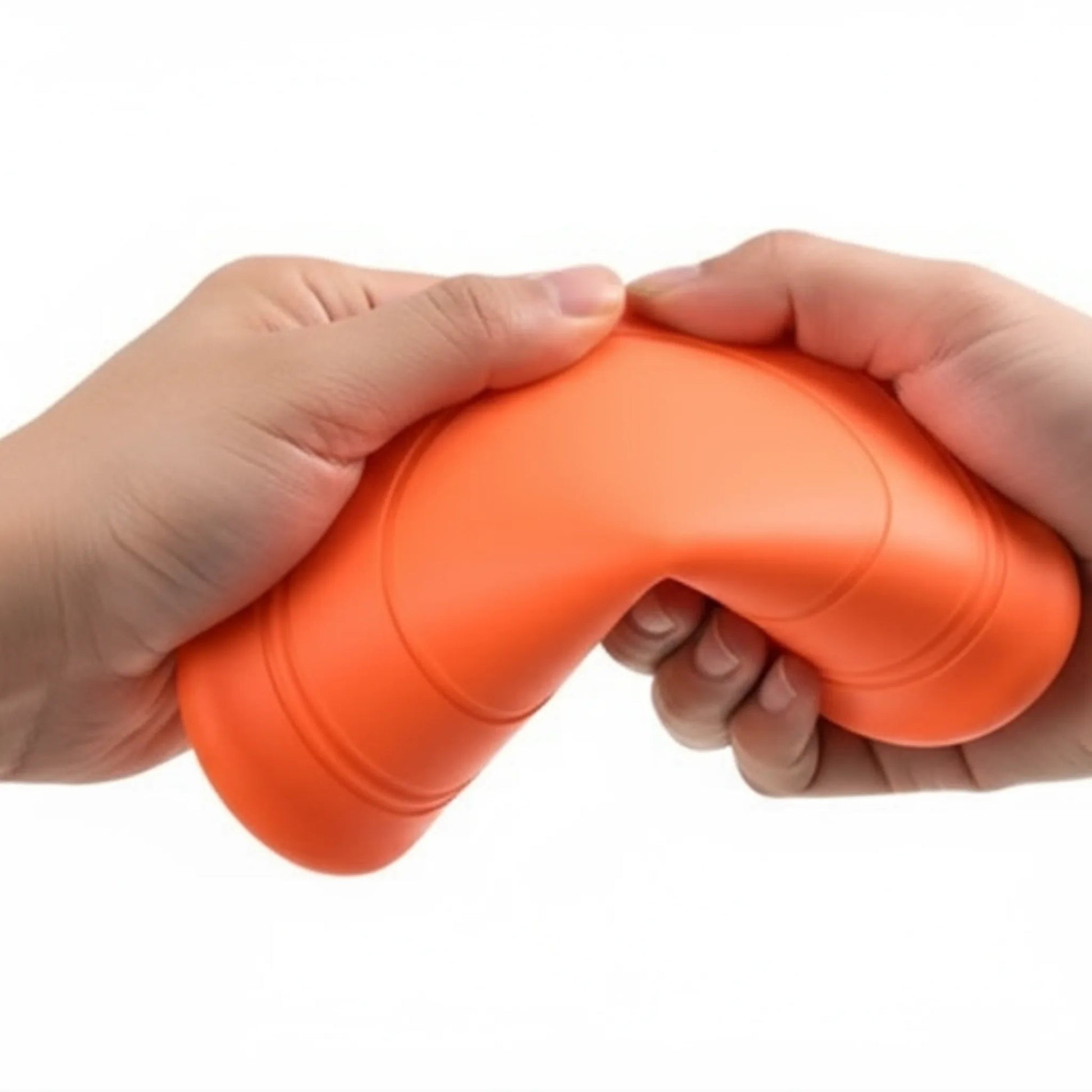 jouet chien frisbee orange pliable souple