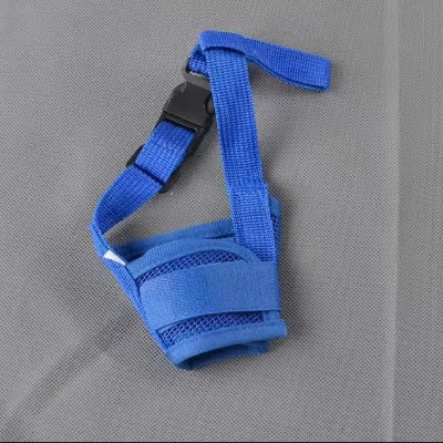legere respirante bleue chien museliere