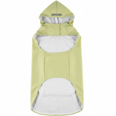 manteau chien vert clair auto agrippante