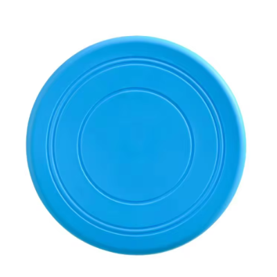 plaisir garanti jouet chien frisbee bleu leger