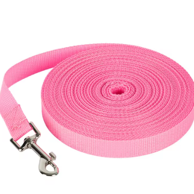 pour activite aquatique longe pour chien rose resistante