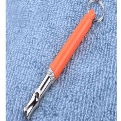 rappel efficace sifflet ultrason pour chien orange