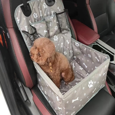  rehausseur protection chien voiture siege gris confort 