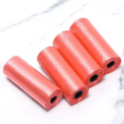 rouge rouleau sac a crotte