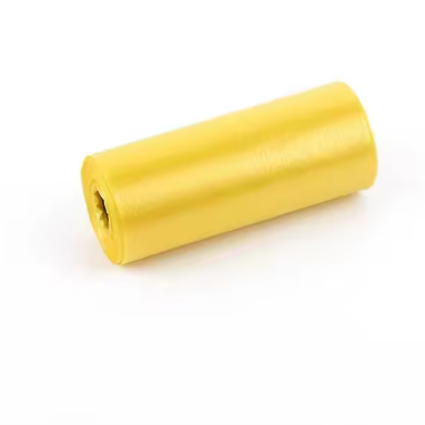 sac a crotte rouleau jaune