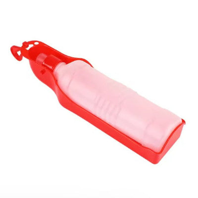 sans bpa gourde pour chien rouge