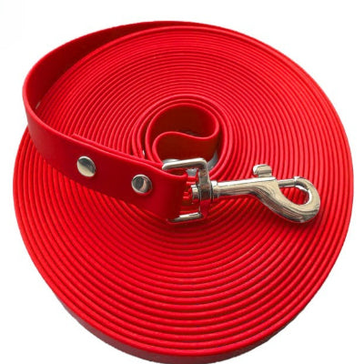  securite renforcee qualite longe pour chien rouge