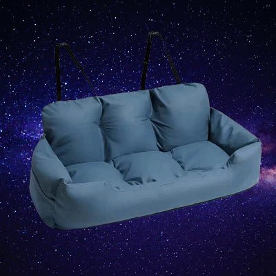 SIEGE AUTO POUR CHIEN - CarrierTravelDog™ - Bleu - Chien dynamic