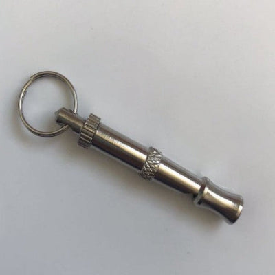 sifflet ultrason pour chien argent professionnel durable
