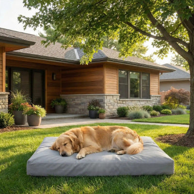 sous arbre golden dort coussin pour chien impermable 