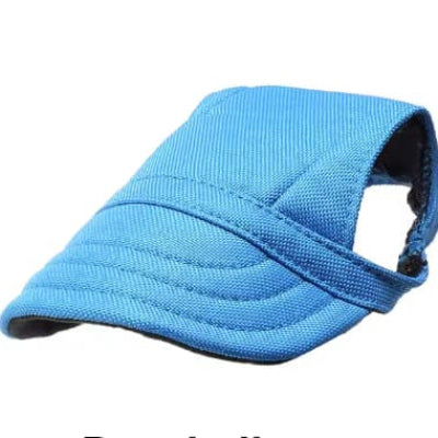 style mignon casquette chien bleue